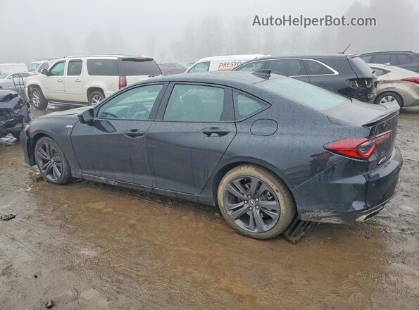 19UUB6F55PA004746 2023 ACURA TLX Black Trasero izquierdo
