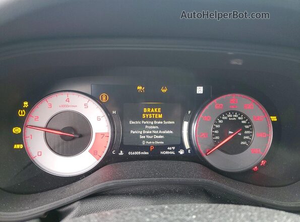 19UUB6F55PA004746 2023 ACURA TLX Black Vista del cuadro de instrumentos