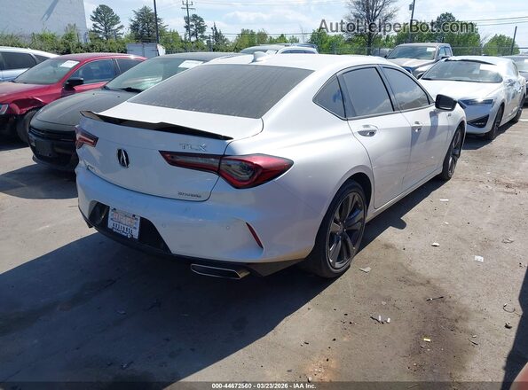19UUB6F56MA002564 2021 ACURA TLX White Rear right