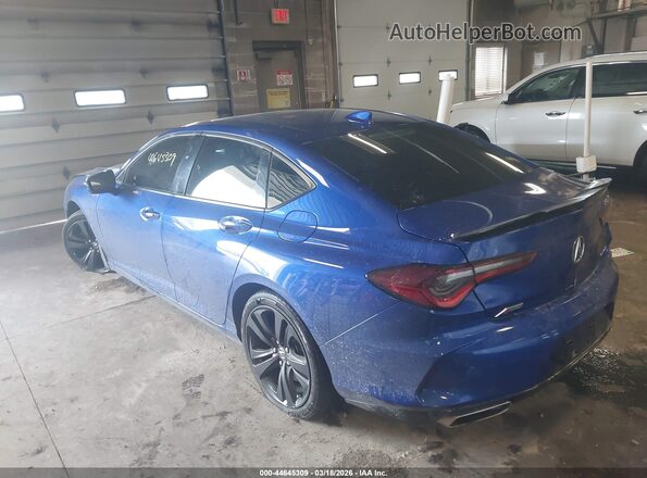 19UUB6F56MA801843 2021 ACURA TLX Blue Tył lewy