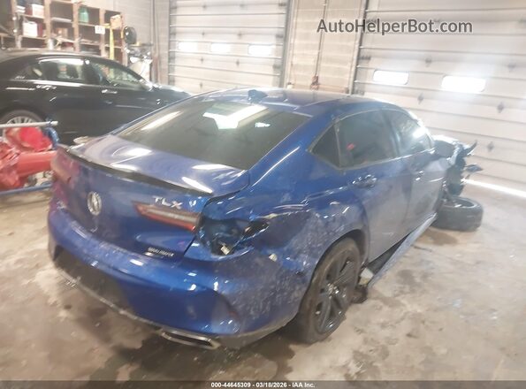 19UUB6F56MA801843 2021 ACURA TLX Blue Tył prawy