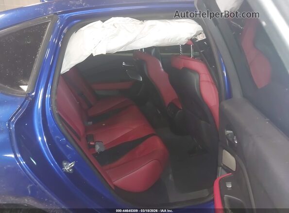 19UUB6F56MA801843 2021 ACURA TLX Blue Widok naklejki z numerem VIN