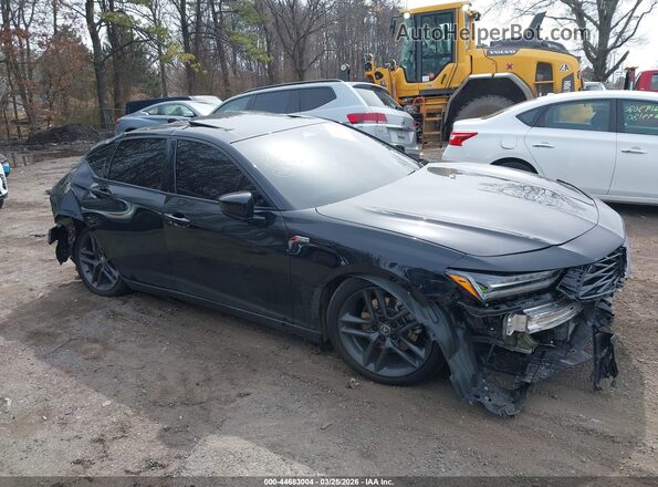 19UUB6F57SA000593 2025 ACURA TLX Black Սալոնի հետևի տեսք