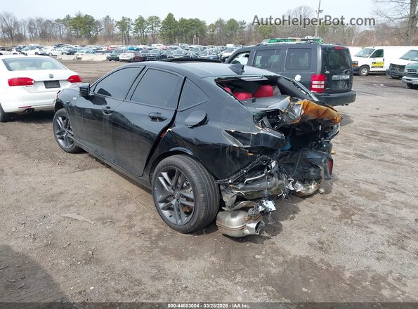 19UUB6F57SA000593 2025 ACURA TLX Black Հետևի ձախ
