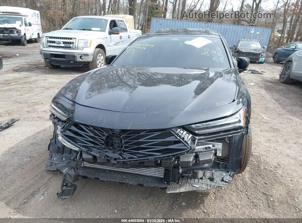 19UUB6F57SA000593 2025 ACURA TLX Black Սարքավորումների վահանակի տեսք