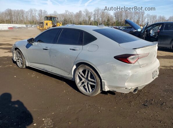 19UUB6F58RA002007 2024 ACURA TLX Silver Trasero izquierdo