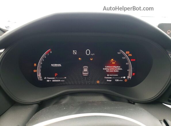 19UUB6F58SA004426 2025 ACURA TLX Silver Vista del cuadro de instrumentos