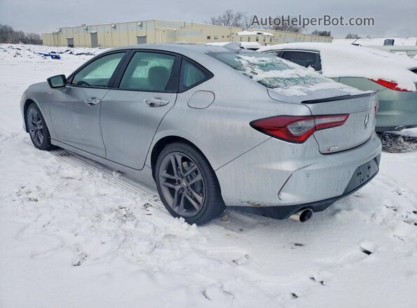19UUB6F58SA004426 2025 ACURA TLX Silver Trasero izquierdo