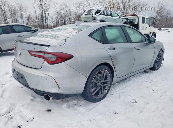 19UUB6F58SA004426 2025 ACURA TLX Silver Trasero derecho