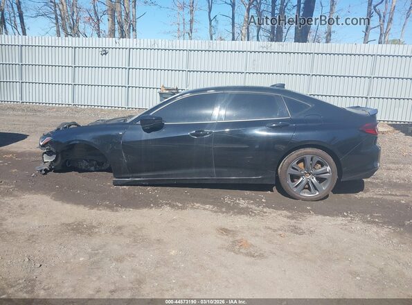 19UUB6F59PA005186 2023 ACURA TLX Черный Вид задней части салона
