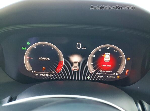 19UUB6F59SA004872 2025 ACURA TLX Black Widok zestawu wskaźników