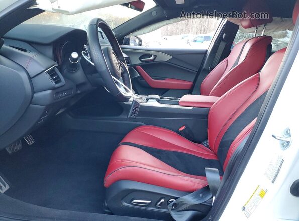 19UUB6F59SA004872 2025 ACURA TLX Black Widok wnętrza z przodu