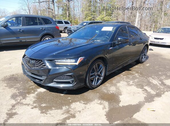 19UUB6F5XMA003300 2021 ACURA TLX Black Front left