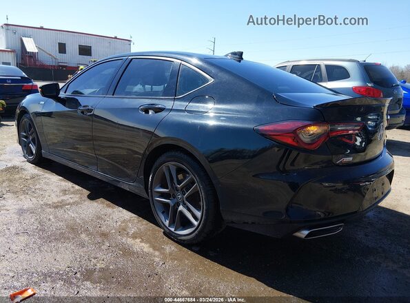 19UUB6F5XMA003300 2021 ACURA TLX Black Rear left