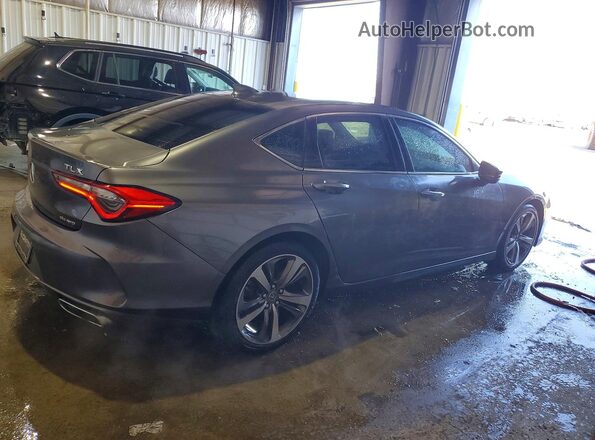 19UUB6F66MA007837 2021 ACURA TLX Charcoal Rear right