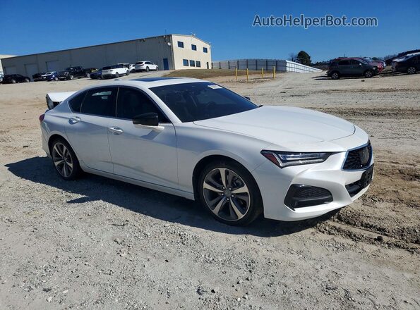 19UUB6F67MA008818 2021 ACURA TLX White Delantero derecho