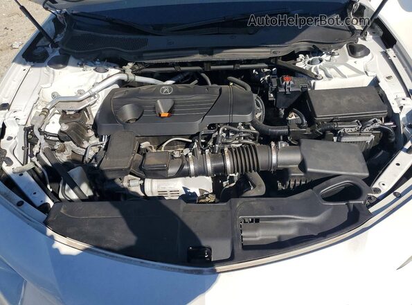 19UUB6F67MA008818 2021 ACURA TLX White Vista interior trasera