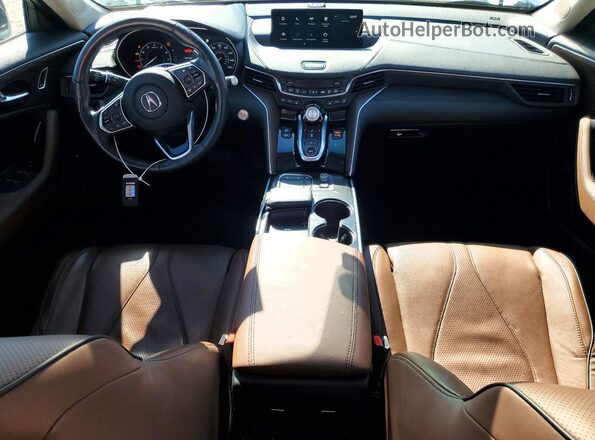 19UUB6F67MA008818 2021 ACURA TLX White Vista del salpicadero