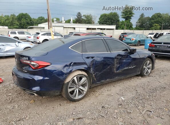 19UUB6F69MA012403 2021 ACURA TLX Blue Rear right