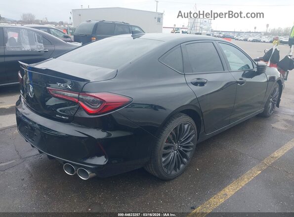 19UUB7F01NA001110 2022 ACURA TLX Black Задня права чверть