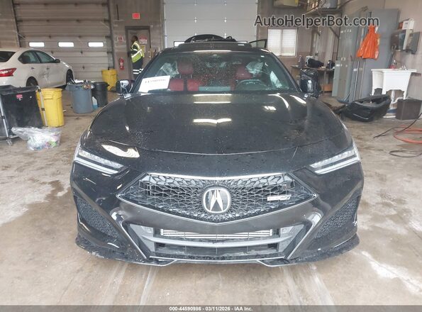 19UUB7F01SA000387 2025 ACURA TLX Black Widok deski rozdzielczej