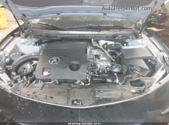 19UUB7F01SA000387 2025 ACURA TLX Black Widok z tyłu