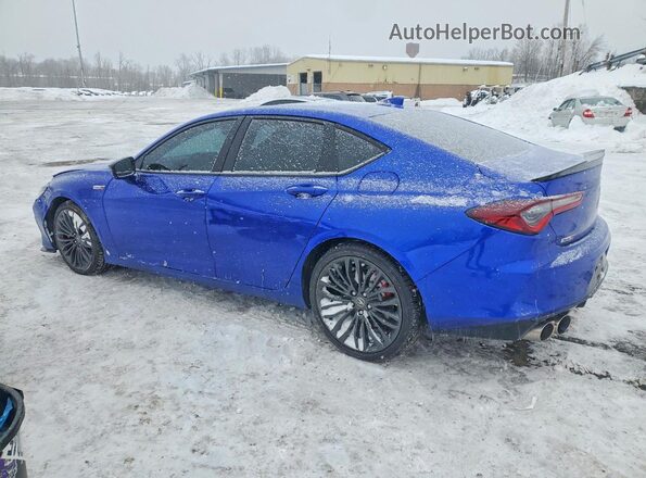 19UUB7F06NA001040 2022 ACURA TLX Blue უკანა მარცხენა