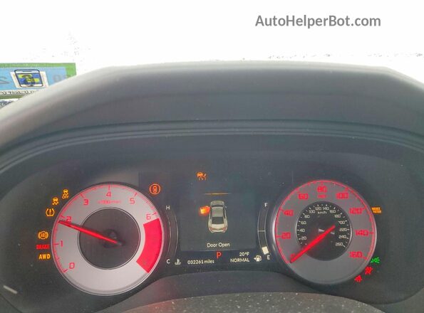 19UUB7F06NA001040 2022 ACURA TLX Blue ხელსაწყოთა პანელის ხედი