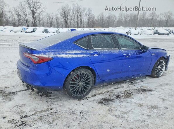 19UUB7F06NA001040 2022 ACURA TLX Blue უკანა მარჯვენა