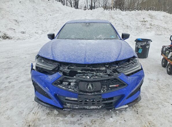 19UUB7F06NA001040 2022 ACURA TLX Blue წინა ხედი