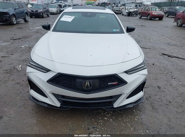 19UUB7F0XMA001380 2021 ACURA TLX Белый Вид панели приборов