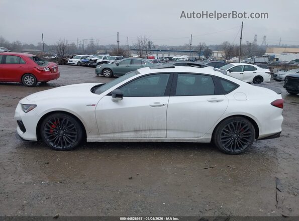 19UUB7F0XMA001380 2021 ACURA TLX Белый Вид задней части салона