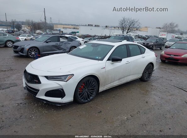 19UUB7F0XMA001380 2021 ACURA TLX Белый Вид спереди
