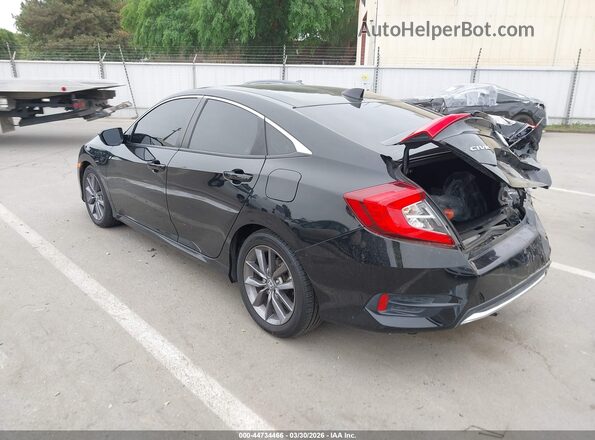 19XFC1F31LE206805 2020 HONDA CIVIC Black უკანა მარცხენა