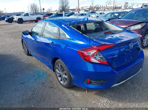 19XFC1F31ME008243 2021 HONDA CIVIC Blue უკანა მარცხენა