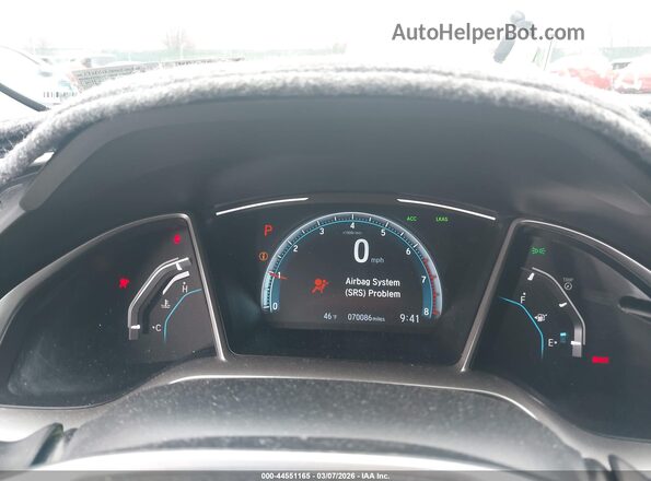 19XFC1F31ME203064 2021 HONDA CIVIC White Vista de los asientos traseros