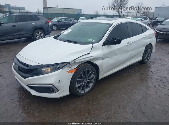 19XFC1F31ME203064 2021 HONDA CIVIC White Vista tres cuartos delantera izquierda