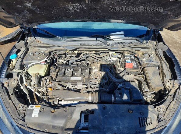 19XFC1F32GE217642 2016 HONDA CIVIC Charcoal უკანა სალონის ხედი
