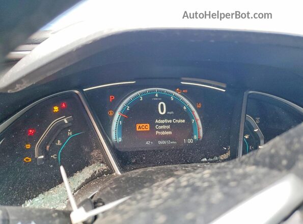 19XFC1F32KE009964 2019 HONDA CIVIC Серый Вид щитка приборов