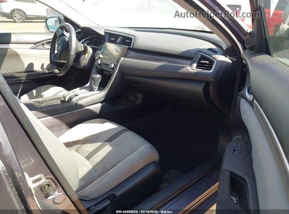 19XFC1F32LE220597 2020 HONDA CIVIC Gray Widok wnętrza z przodu