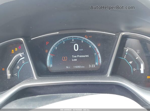 19XFC1F32LE220597 2020 HONDA CIVIC Gray Widok tylnych siedzeń