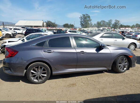 19XFC1F32LE220597 2020 HONDA CIVIC Gray Widok wnętrza z tyłu