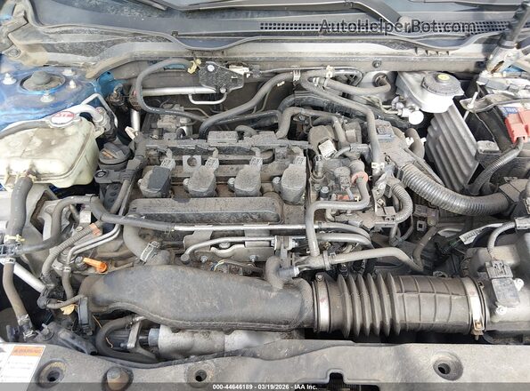 19XFC1F35ME209174 2021 HONDA CIVIC Blue უკანა ხედი