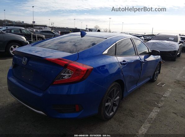 19XFC1F35ME209174 2021 HONDA CIVIC Blue უკანა მარჯვენა