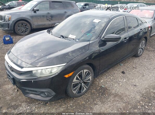 19XFC1F37GE206653 2016 HONDA CIVIC Black Front left