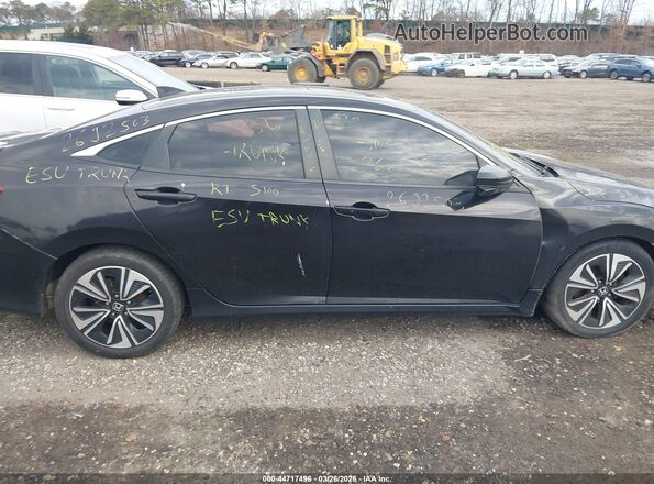 19XFC1F37GE206653 2016 HONDA CIVIC Black Instrument cluster view