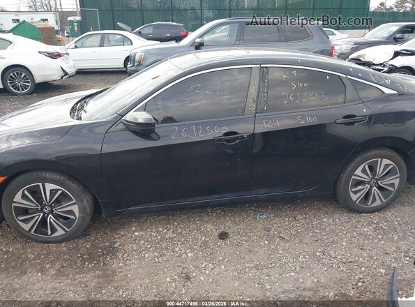 19XFC1F37GE206653 2016 HONDA CIVIC Black Rear interior view