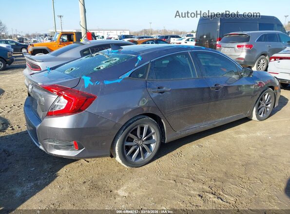 19XFC1F39LE024527 2020 HONDA CIVIC Gray Հետևի աջ