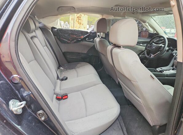 19XFC1F39ME006031 2021 HONDA CIVIC Blue უკანა სავარძლების ხედი