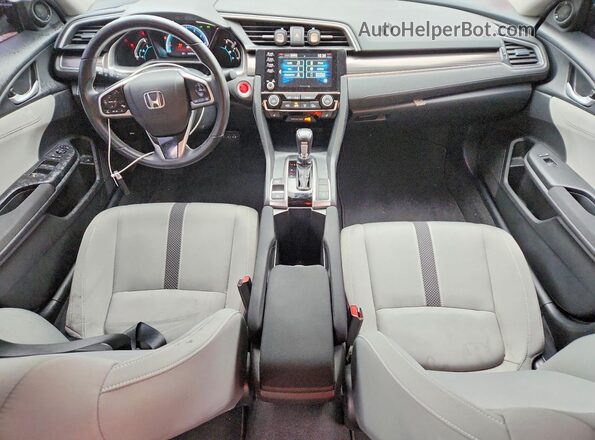 19XFC1F39ME006031 2021 HONDA CIVIC Blue წინა პანელის ხედი